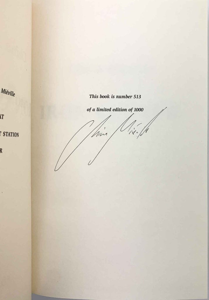 Mieville, China - Iron Council - SIGNED | image3