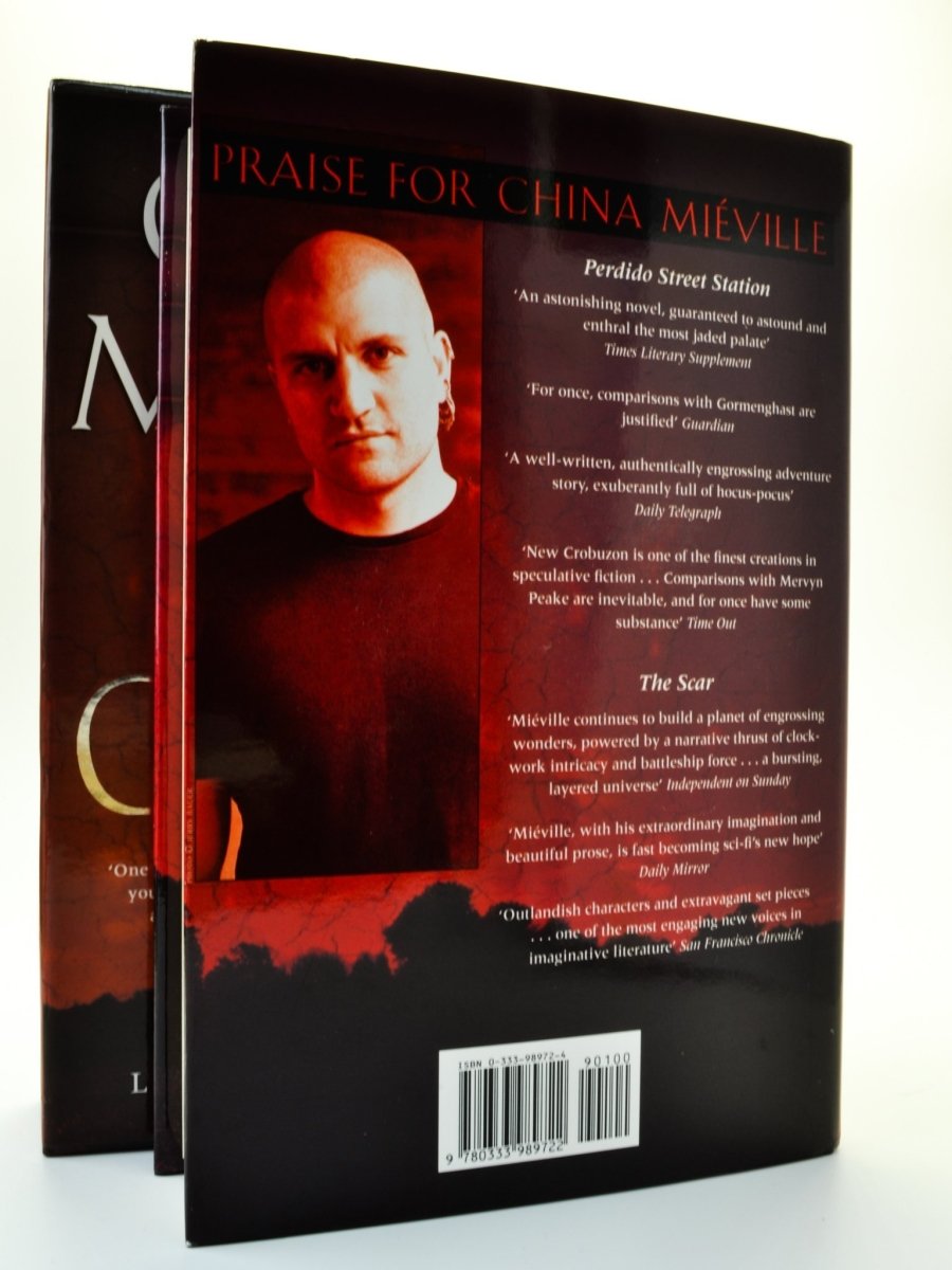 Mieville, China - Iron Council - SIGNED | signature page