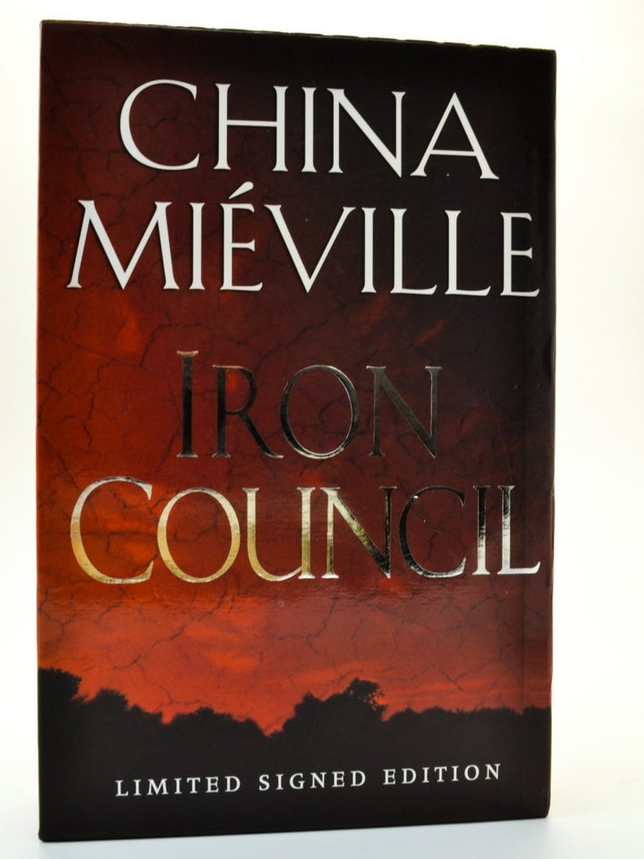 Mieville, China - Iron Council - SIGNED | back cover