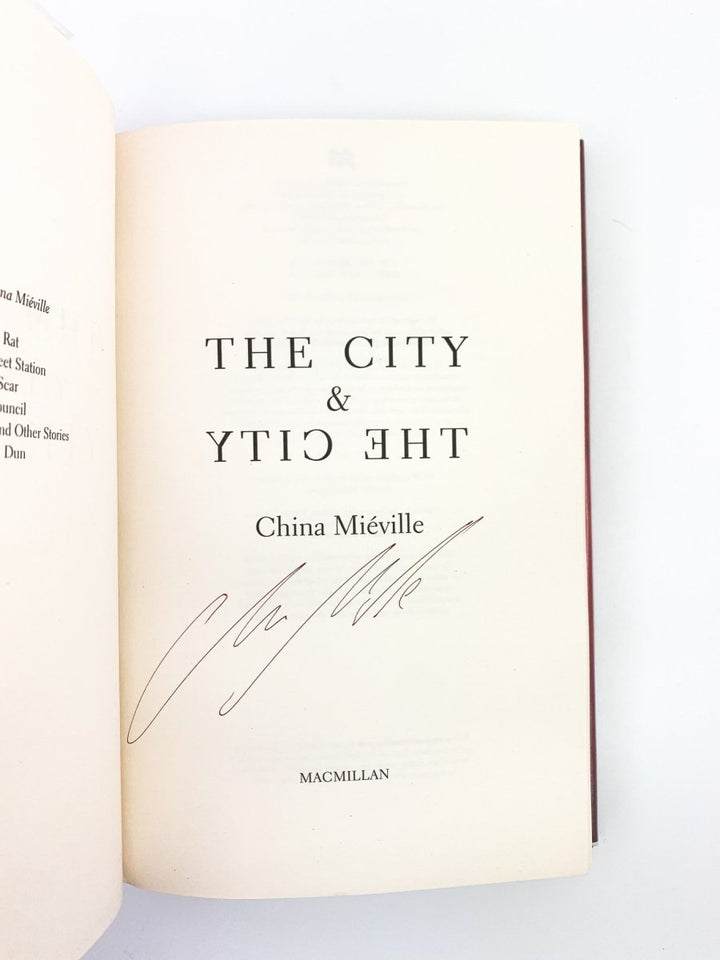 Mieville, China - The City & The City - SIGNED | image3