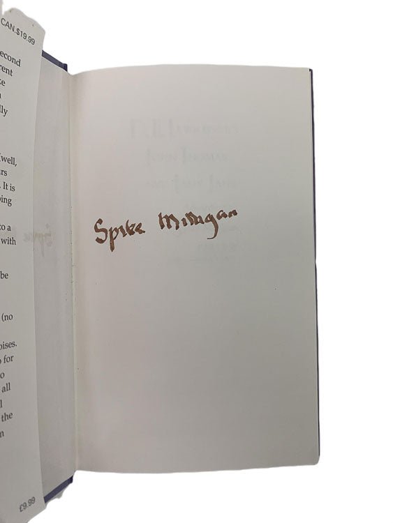 Milligan, Spike - D.H. Lawrence's John Thomas and Lady Jane According to Spike Milligan - SIGNED | signature page