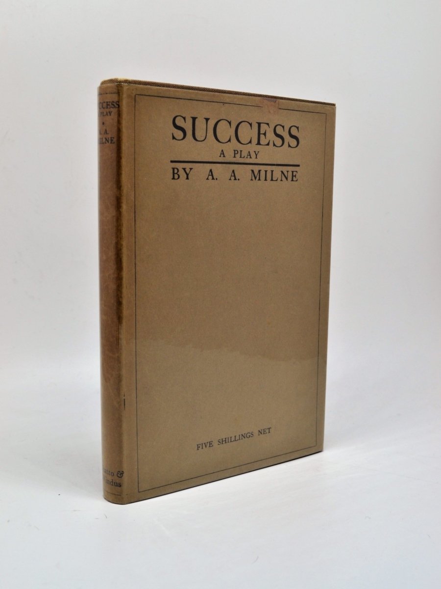 Milne, A A - Success | front cover