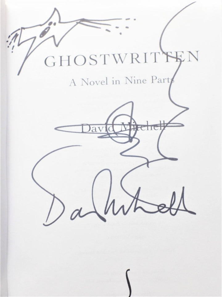 Mitchell, David - Ghostwritten (SIGNED Uncorrected Proof Copy ) | back cover