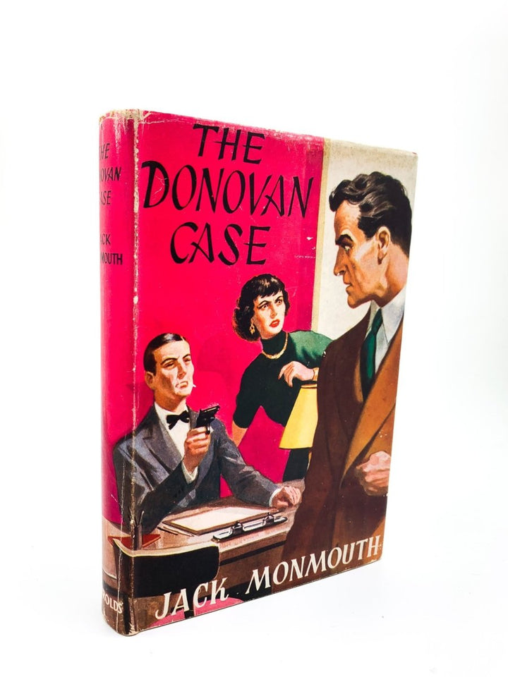 Monmouth, Jack - The Donovan Case - SIGNED | front cover. Published by Jarrolds in 1955. Hardcover.  Condition:  Very Good +/Very Good +