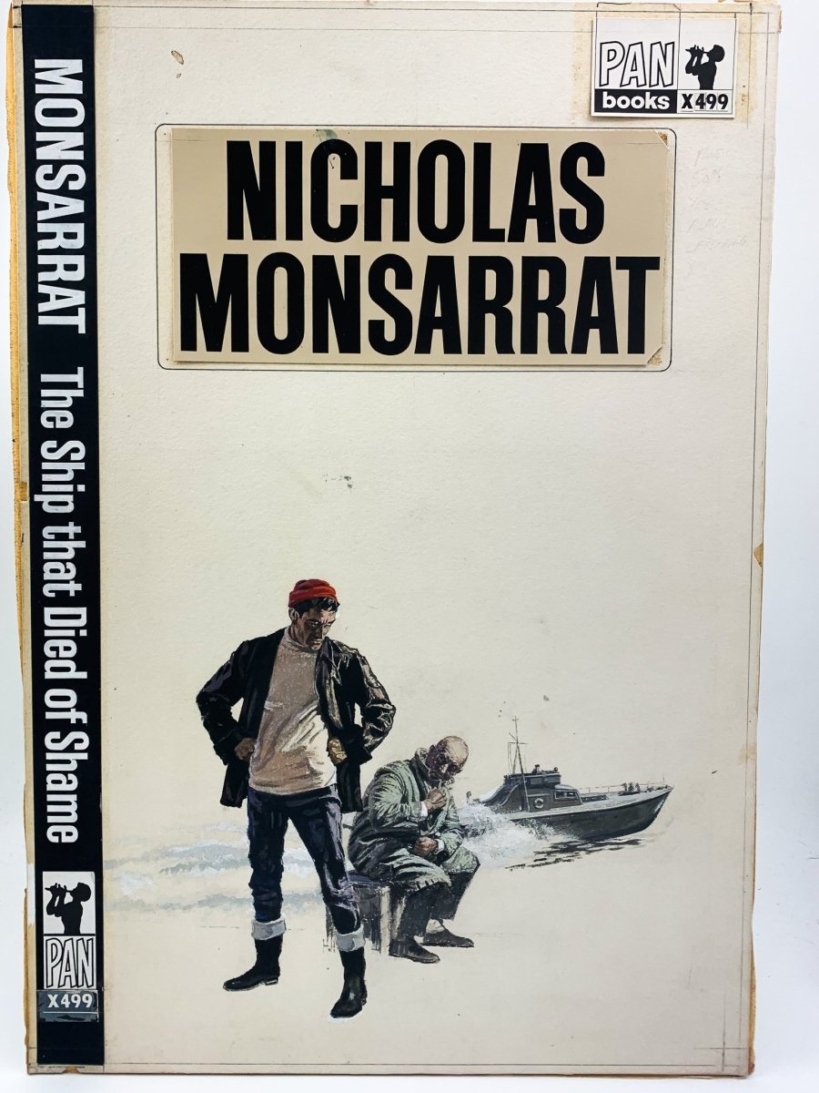 Monsarrat, Nicholas - The Ship That Died of Shame ( Original Pan Dustwrapper Artwork ) | front cover