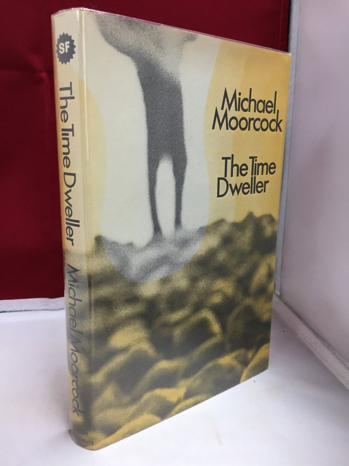 Moorcock, Michael - The Time Dweller | front cover. Published by Rupert Hart-Davis in 1969. Hardcover.  Condition:  Very Good +++/Very Good +++