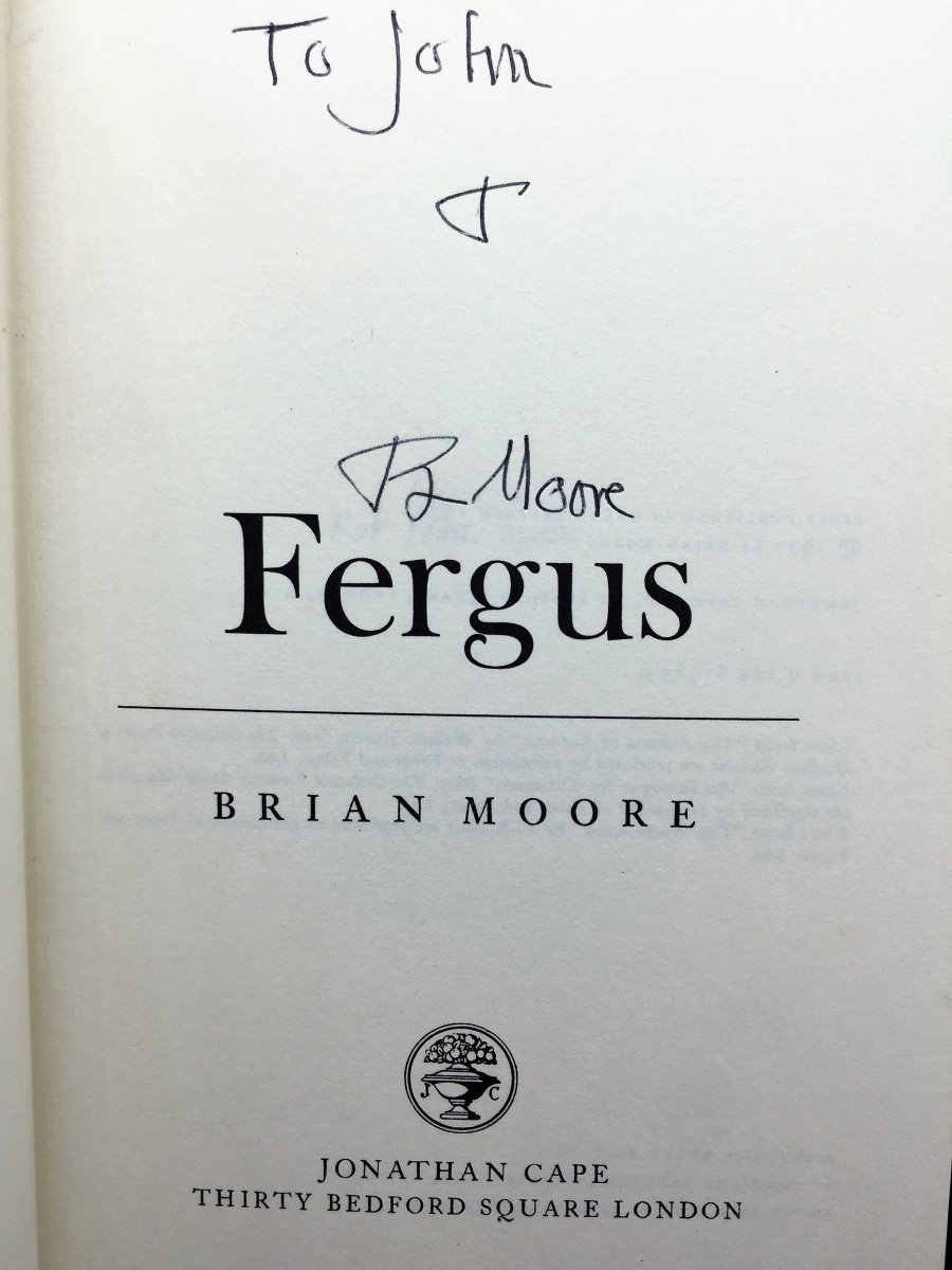 Moore, Brian - Fergus | back cover