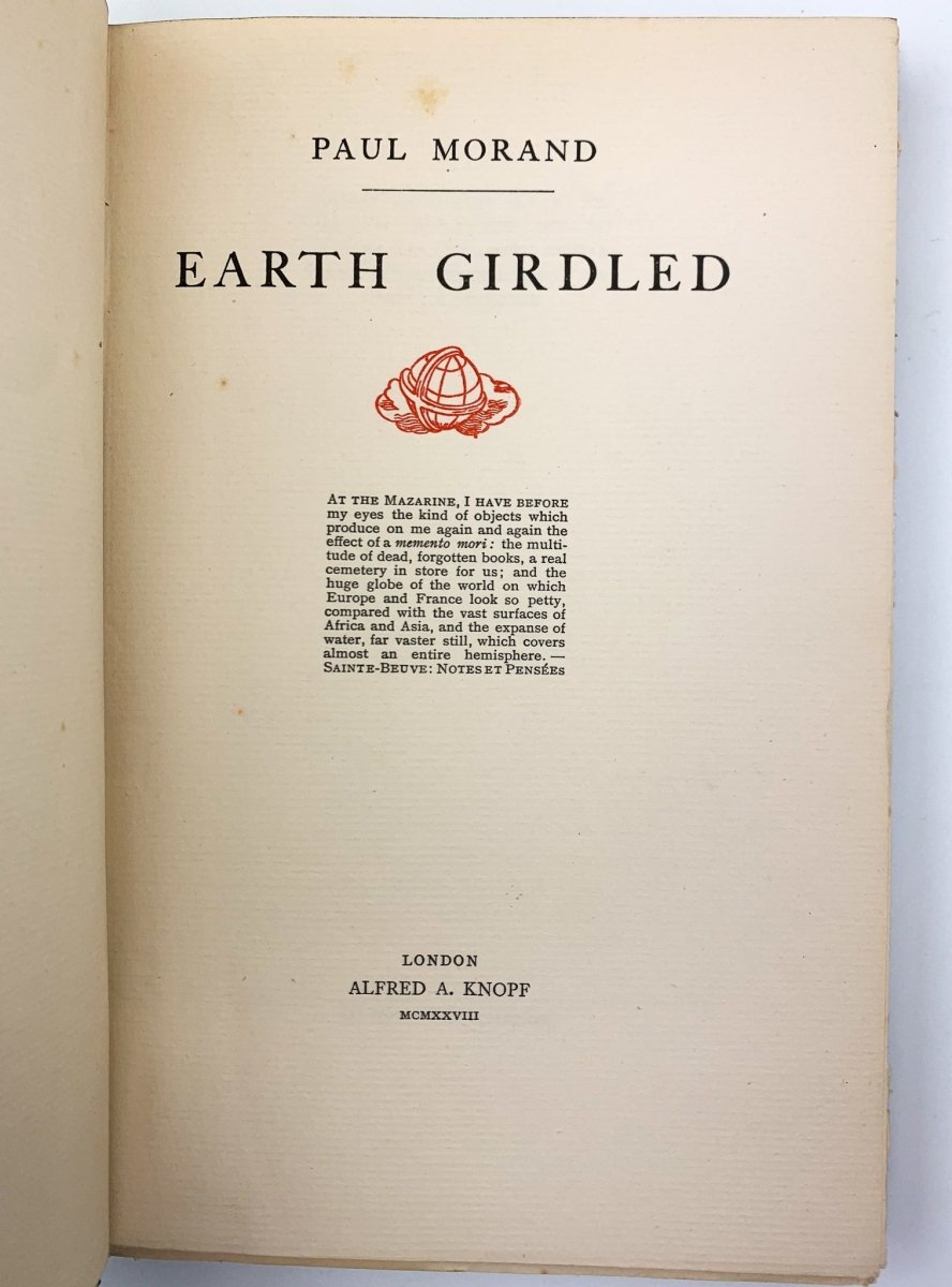 Morland, Paul - Earth Girdled | sample illustration