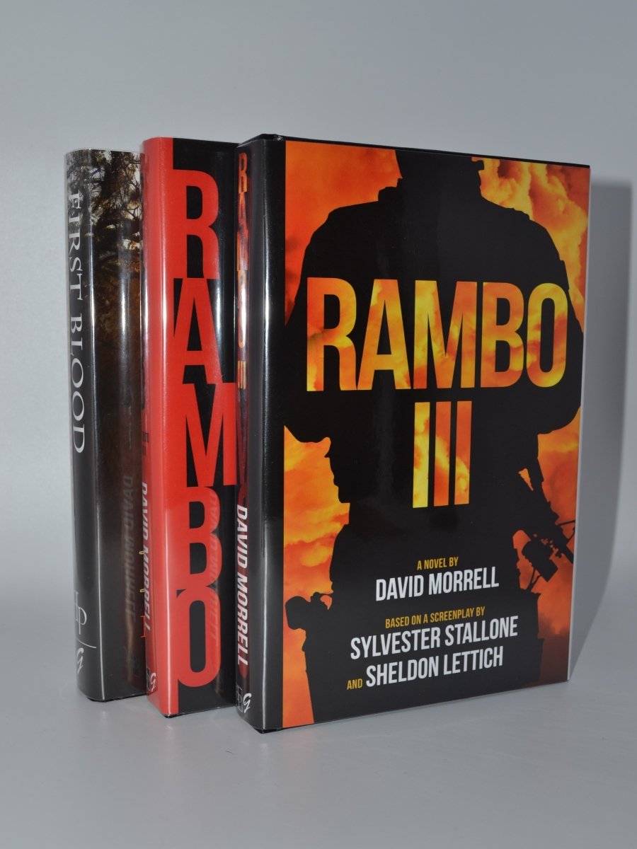 Morrell, David - First Blood; First Blood part two; Rambo III | back cover