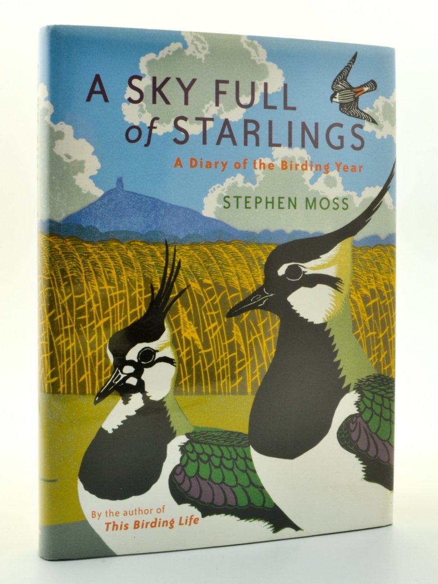 Moss, Stephen - A Sky Full of Starlings : A Diary of a Birding Year | front cover