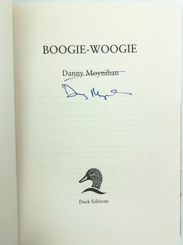 Moynihan, Danny - Boogie-Woogie - SIGNED | signature page