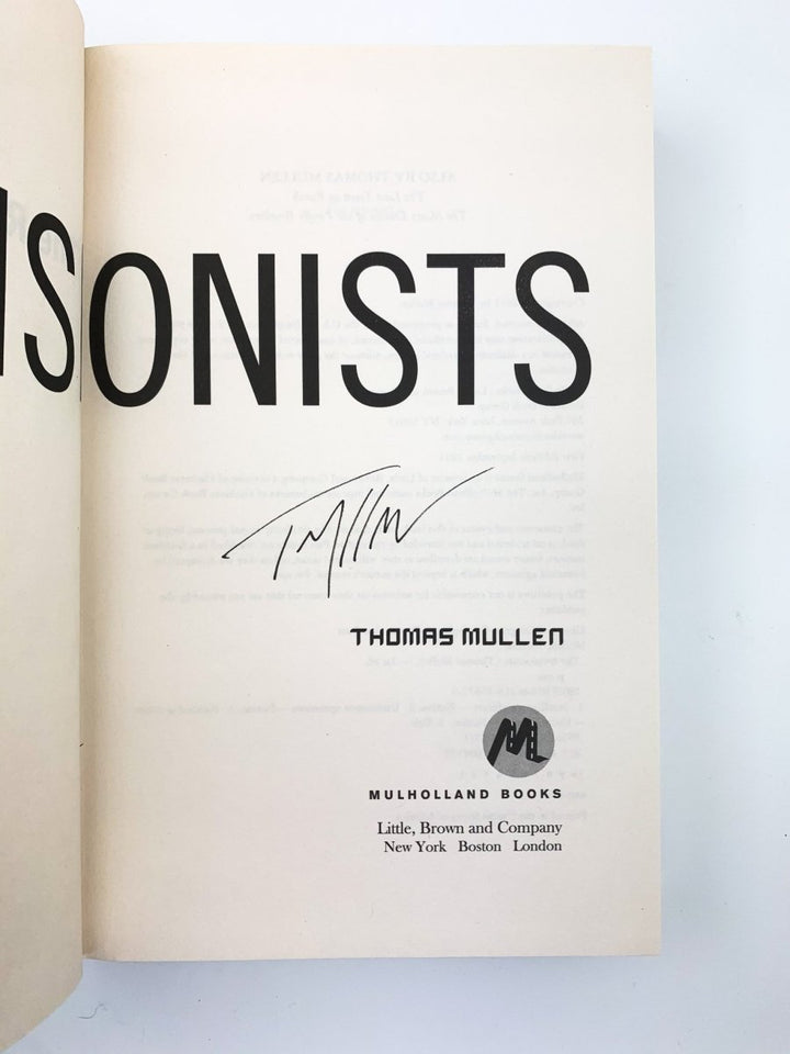Mullen, Thomas - The Revisionists - SIGNED | signature page