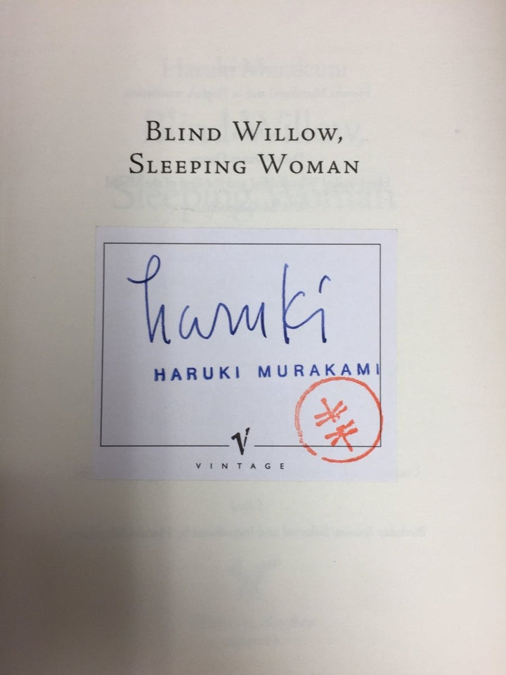 Murakami, Haruki - Blind Willow, Sleeping Woman | back cover