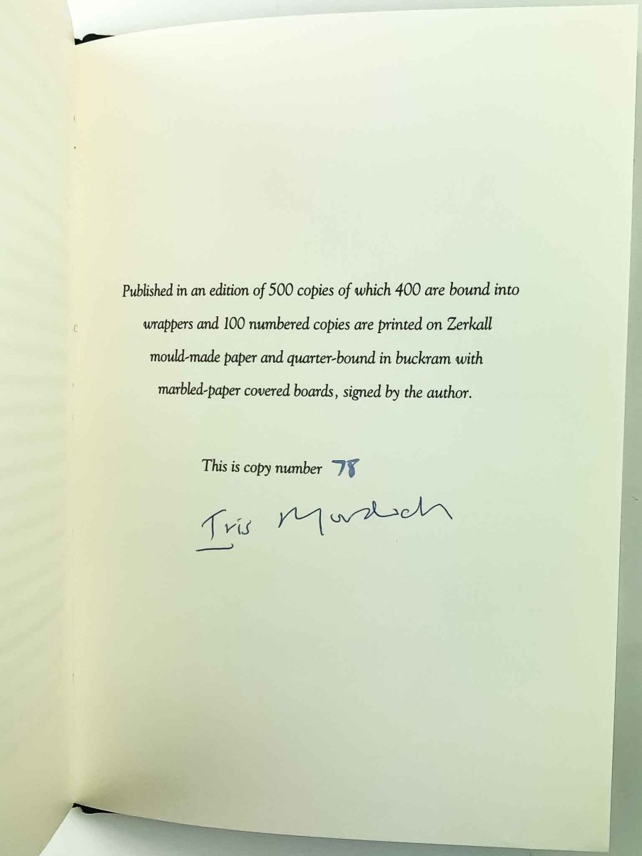 Murdoch, Iris - Existentialists and Mystics - SIGNED | signature page