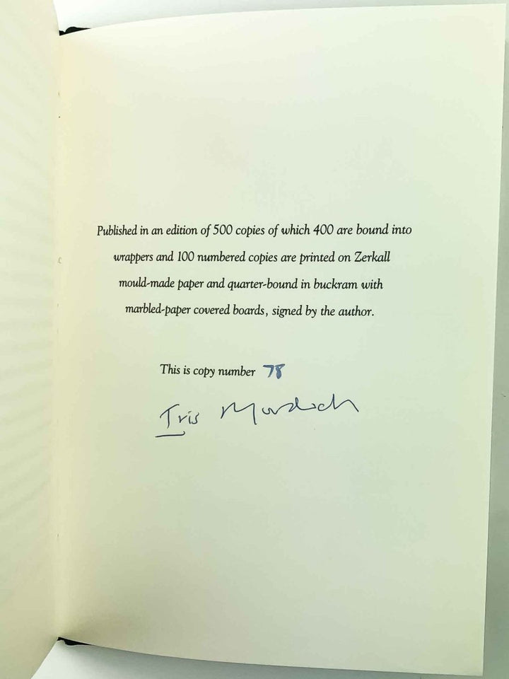 Murdoch, Iris - Existentialists and Mystics - SIGNED | signature page