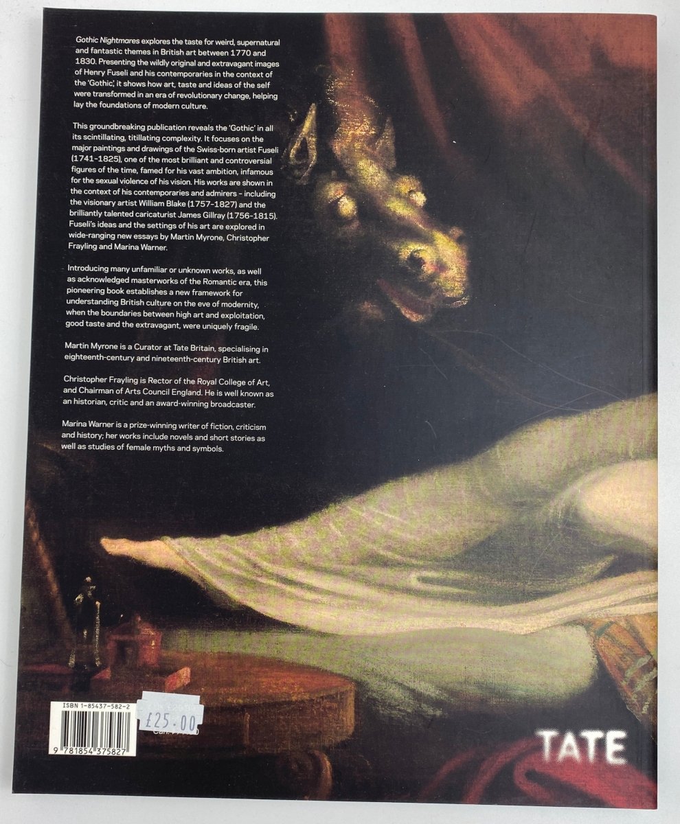 Myrone Martin - Gothic Nightmares : Fuseli, Blake and the Romantic Imagination | signature page