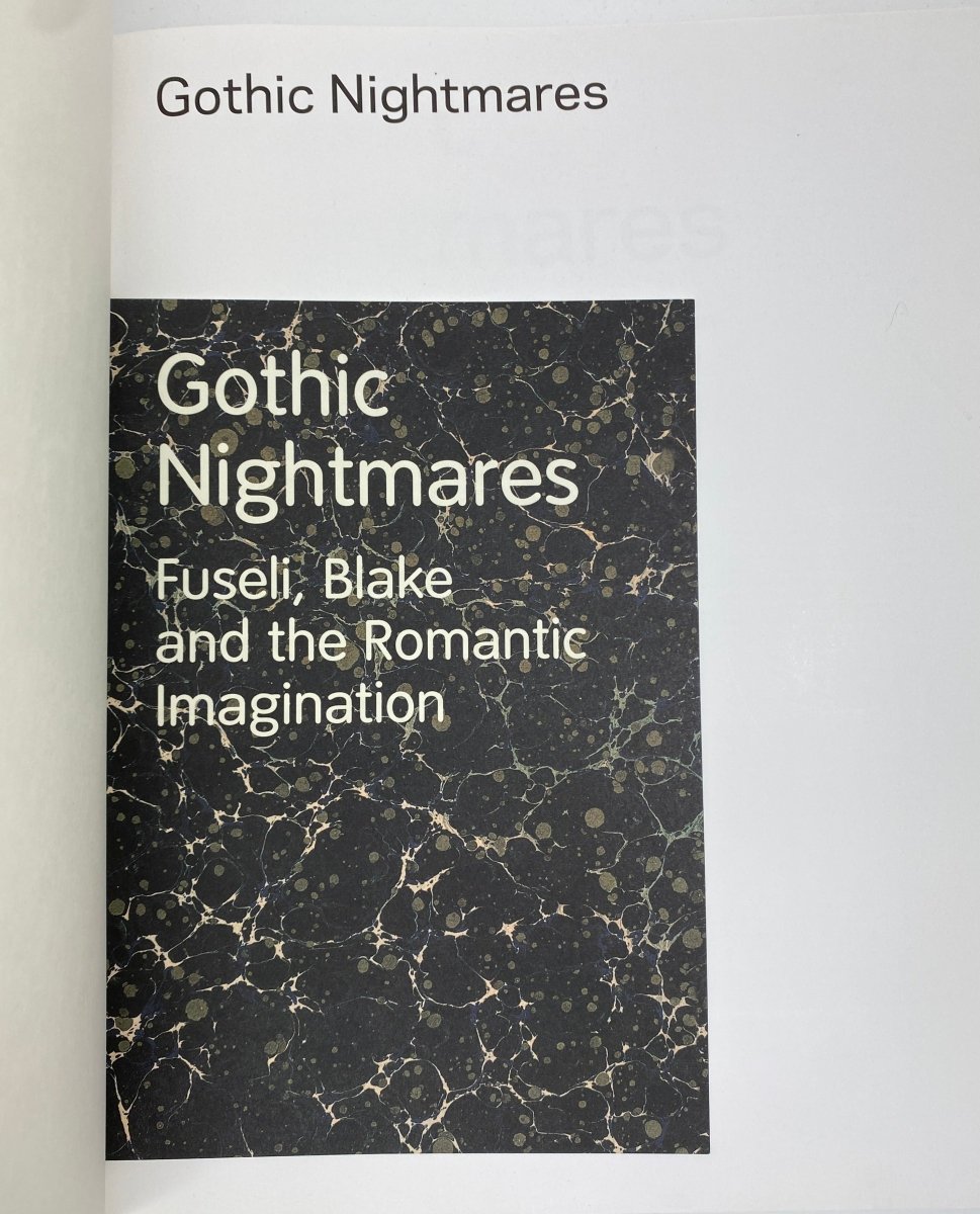 Myrone Martin - Gothic Nightmares : Fuseli, Blake and the Romantic Imagination | back cover