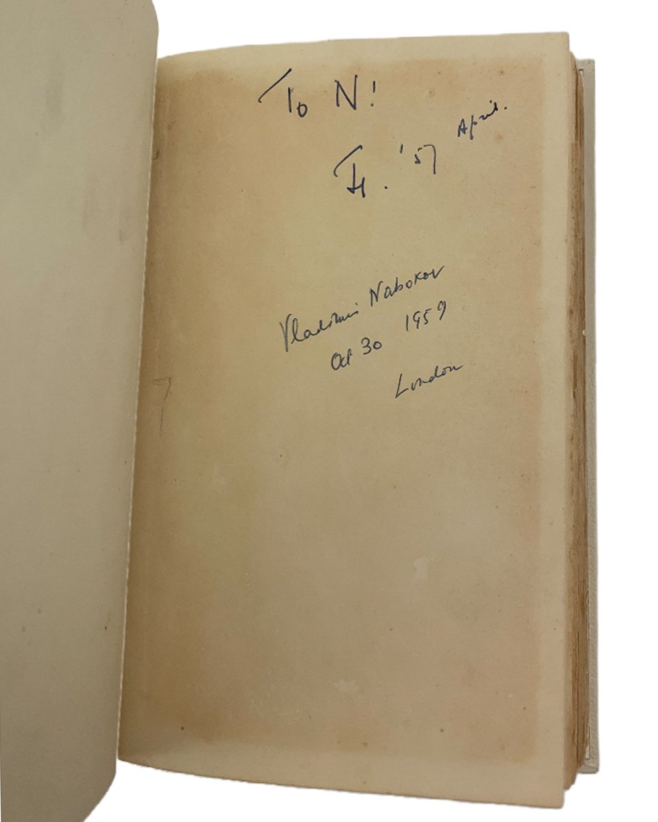 Nabokov, Vladimir - Pnin - SIGNED | signature page