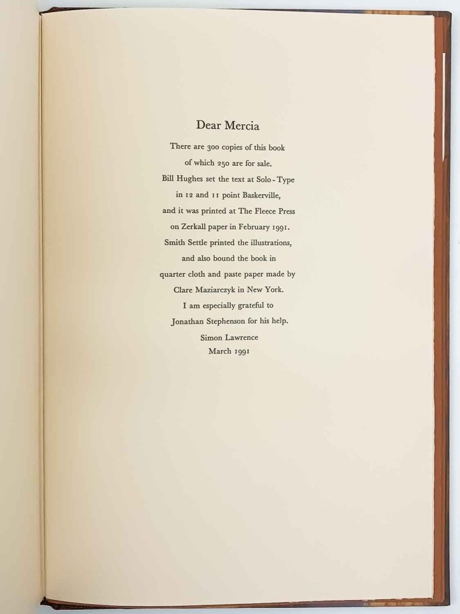 Nash, Paul - Dear Mercia Paul Nash Letters to Mercia Oakley, 1909-18 | back cover