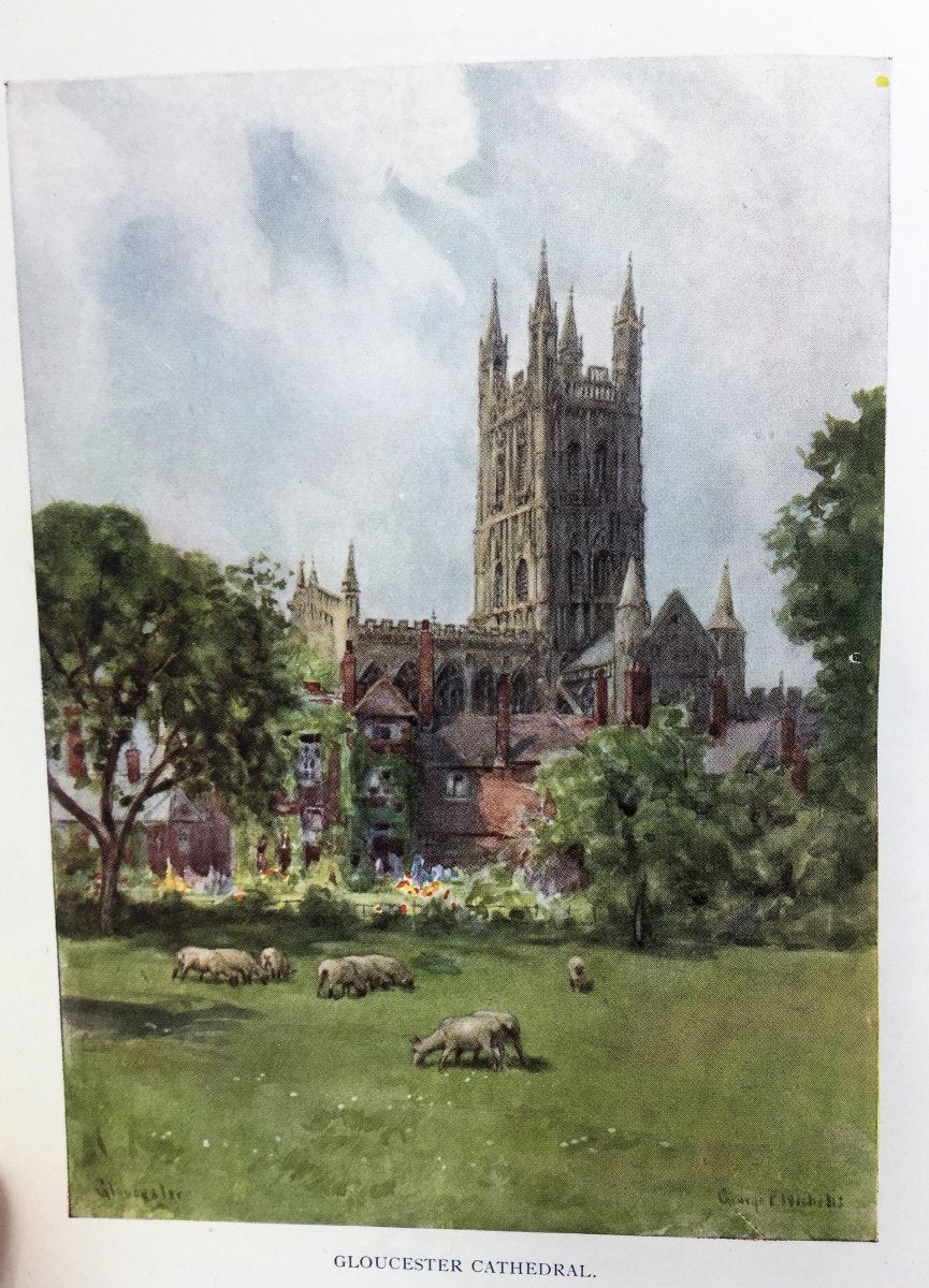 Newth, J D - Gloucestershire | sample illustration