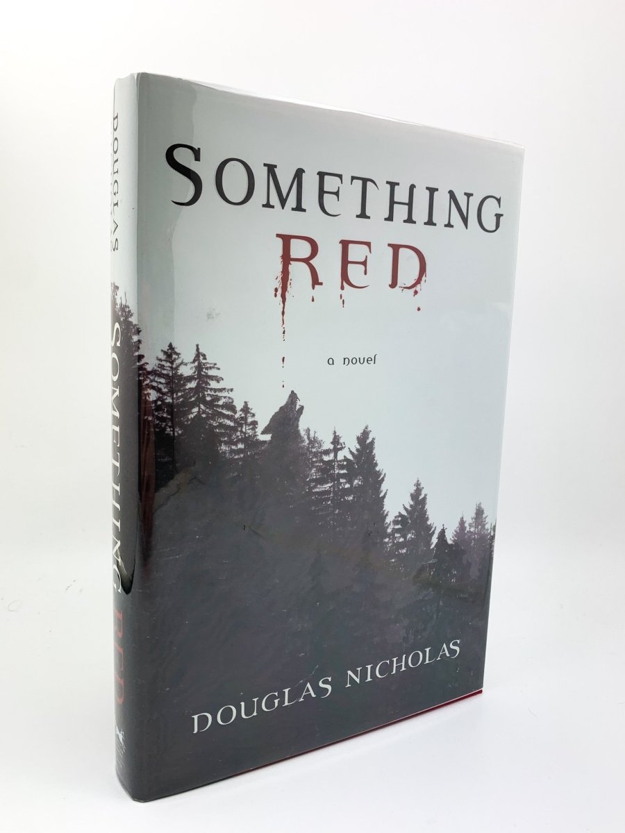 Nicholas, Douglas - Something Red - SIGNED | front cover