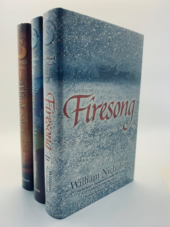 Nicholson, William - The Wind Singer, Slaves of the Mastery, Firesong | front cover
