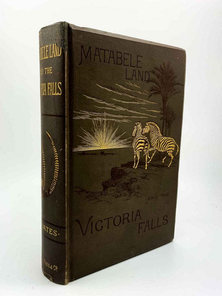 Oates, Frank - Matabele Land and the Victoria Falls | front cover
