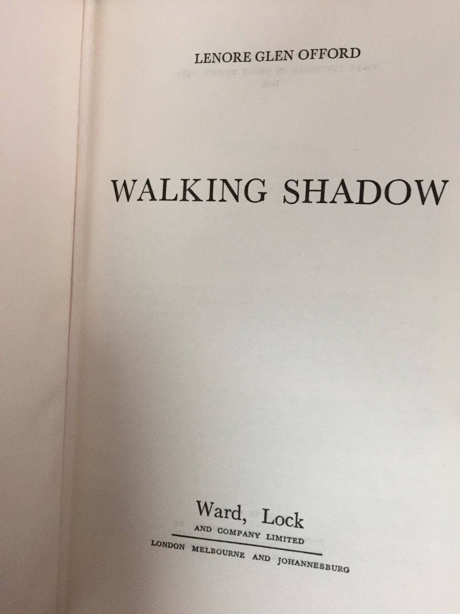 Offord, Leonore Glen - Walking Shadow | image4