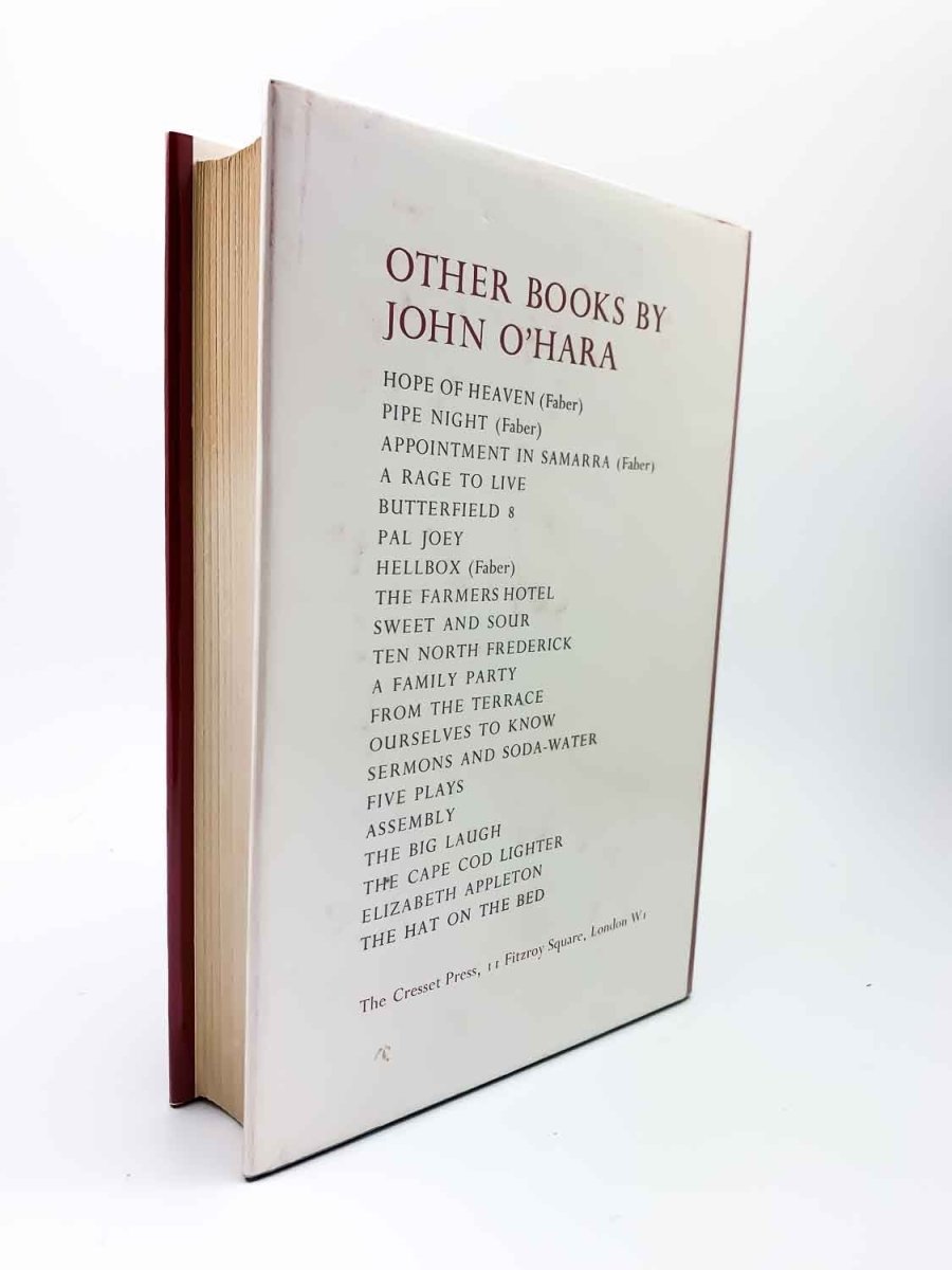 O'Hara, John - The Horse Knows the Way | back cover