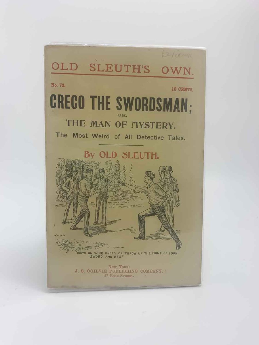 Old Sleuth - Creco the Swordsman | front cover