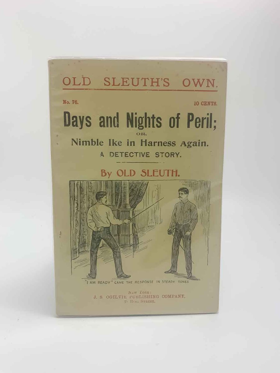 Old Sleuth - Days and Nights of Peril | front cover
