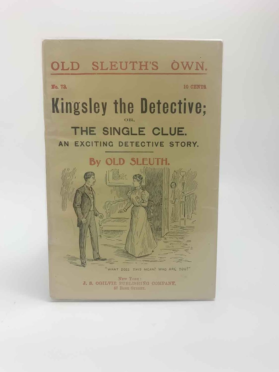 Old Sleuth - Kingsley the Detective | front cover