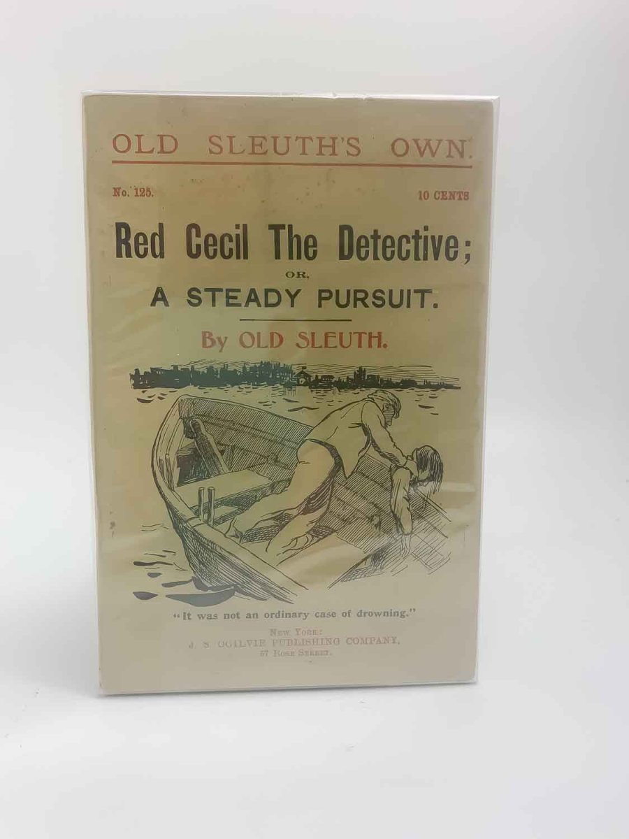 Old Sleuth - Red Cecil The Detective | front cover
