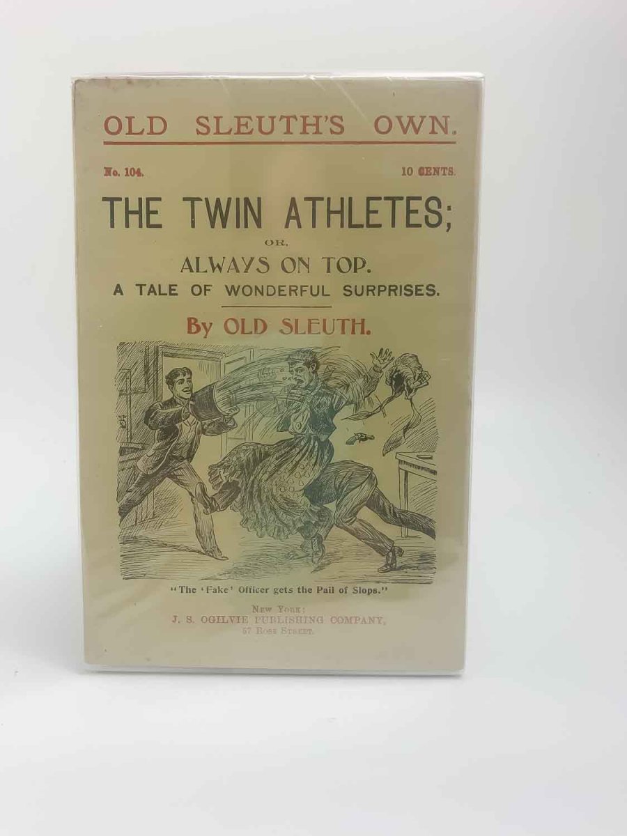 Old Sleuth - The Twin Athletes | front cover