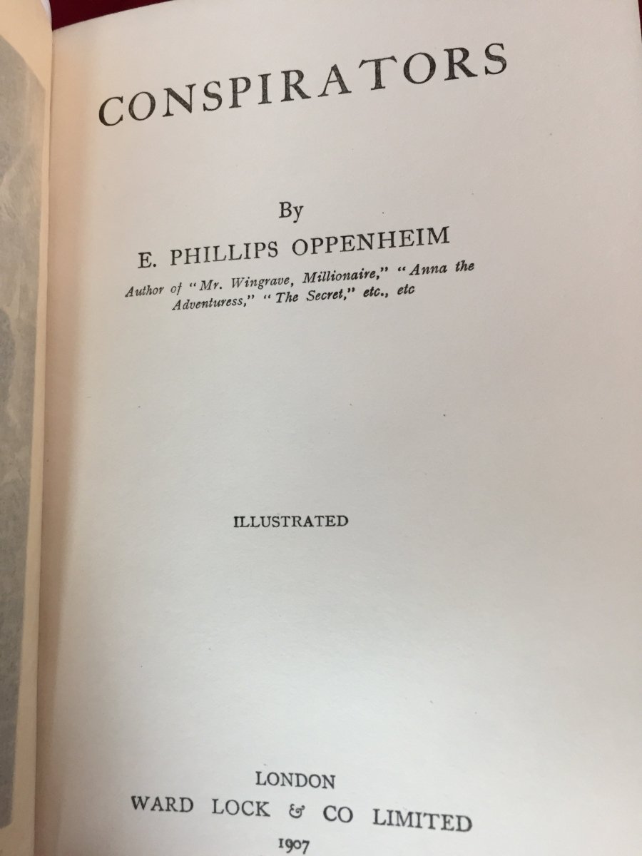 Oppenheim, E Phillips - Conspirators | pages