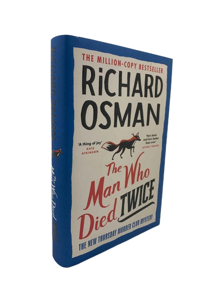  Richard Osman First Edition | The Man Who Died Twice | Cheltenham Rare Books