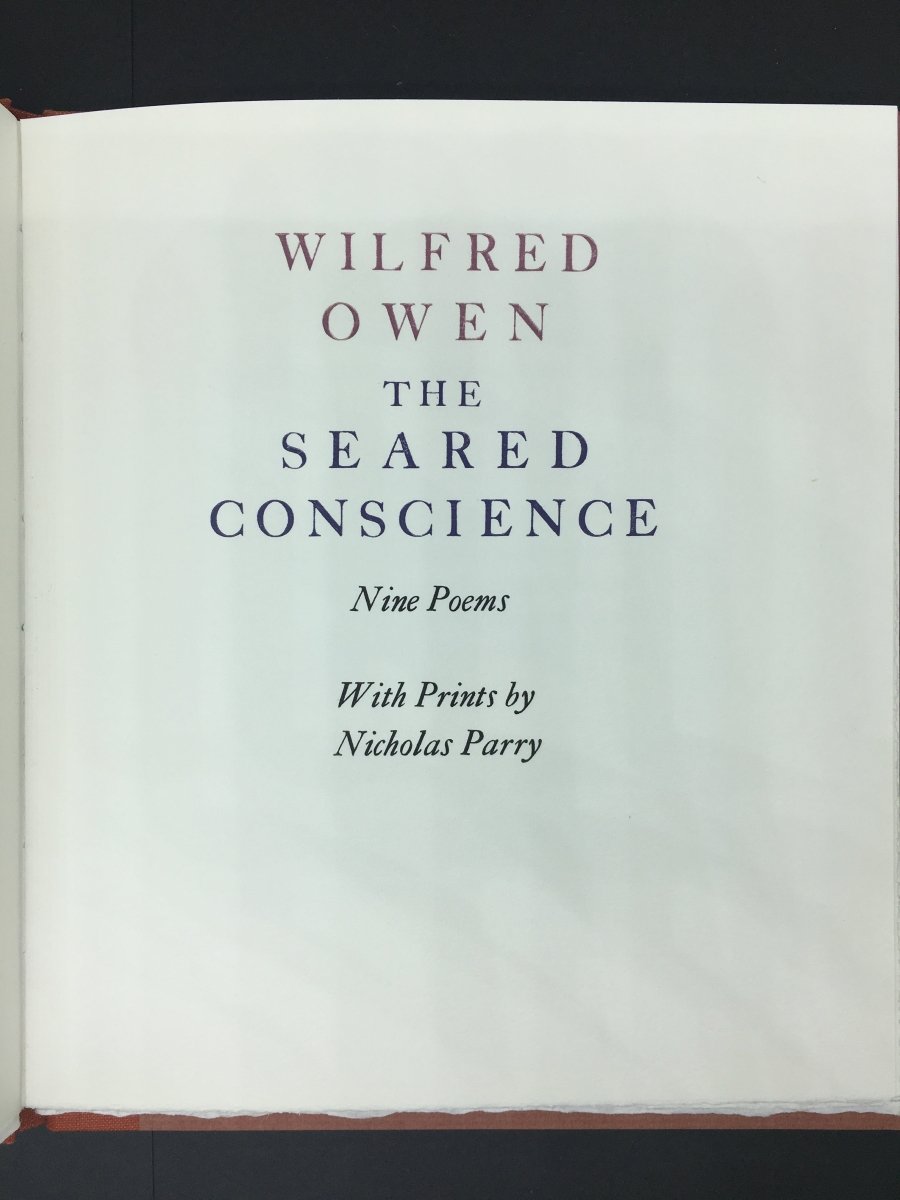 Owen, Wilfred - The Seared Conscience | image6