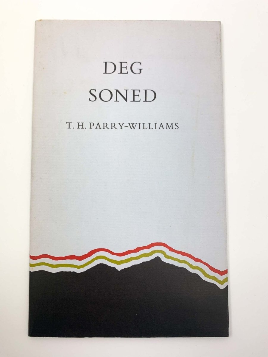 Parry-Williams, T H - Deg Soned | front cover