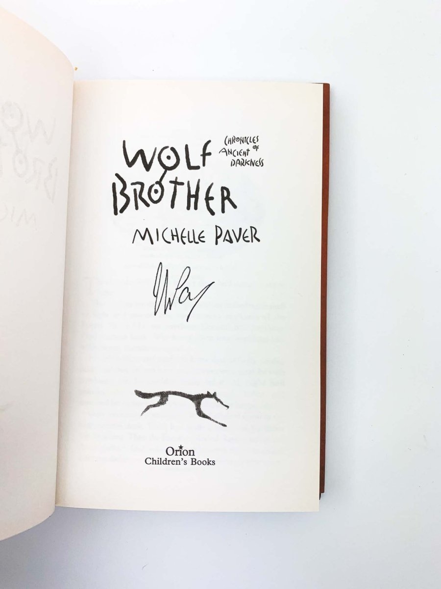 Paver, Michelle - Wolf Brother - SIGNED | image3