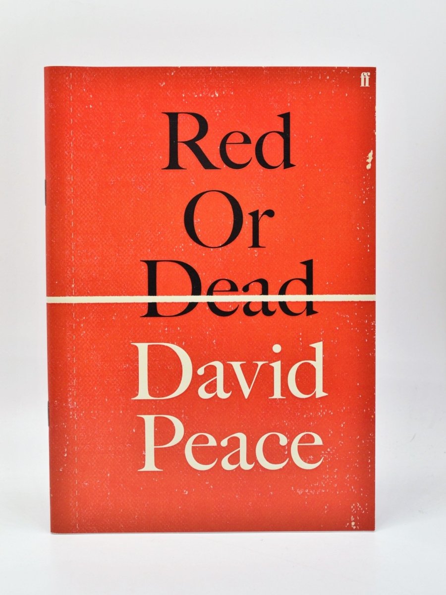 Peace, David - Red or Dead ( uncorrected sampler ) | front cover