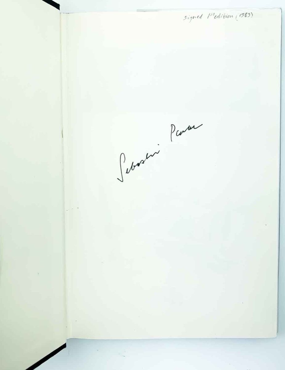 Peake, Sebastian - A Child of Bliss : Growing Up With Mervyn Peake - SIGNED | signature page