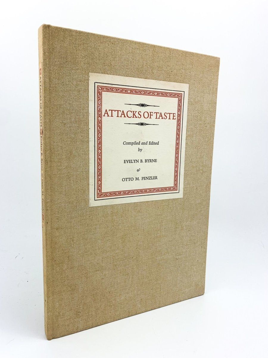 Penzler, Otto - Attacks of Taste - SIGNED | image1