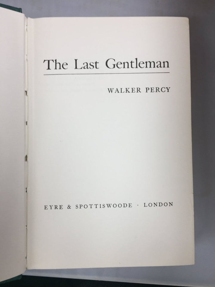 Percy, Walker - The Last Gentleman | sample illustration