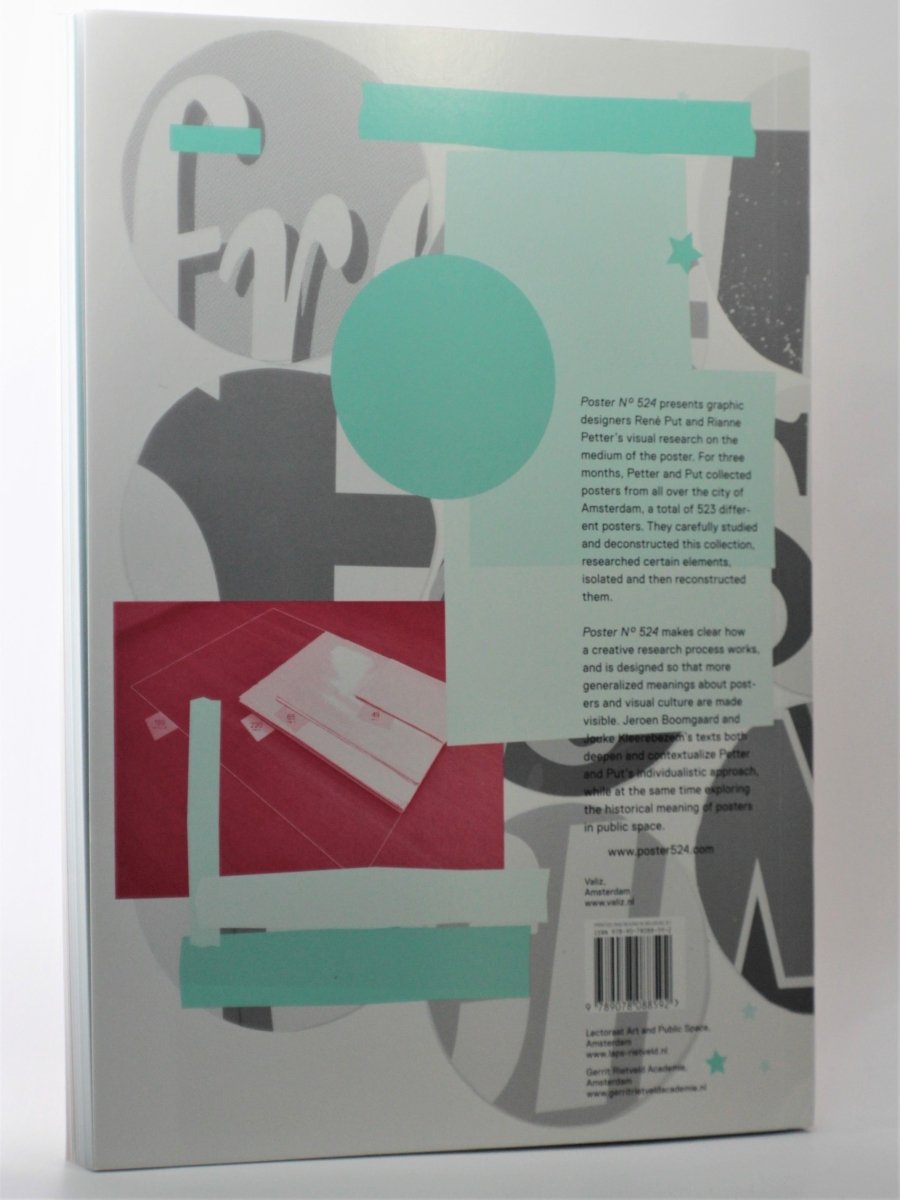 Petter, Rianne & Put, Rene - Poster No. 524 : Exploring the Contemporary Poster | back cover
