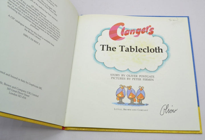 Postgate, Oliver - Clangers The Tablecloth | sample illustration