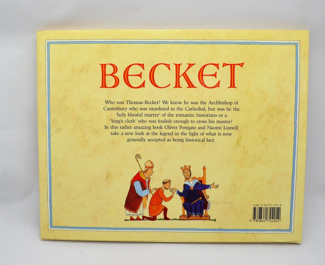 Postgate, Oliver & Linnell, Naomi - Becket | back cover