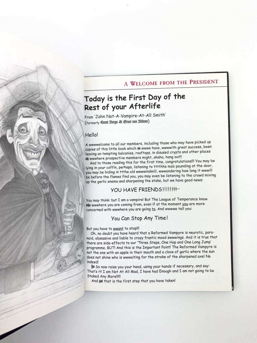 Pratchett, Terry - Discworld Reformed Vampyre's Diary 2003 | signature page