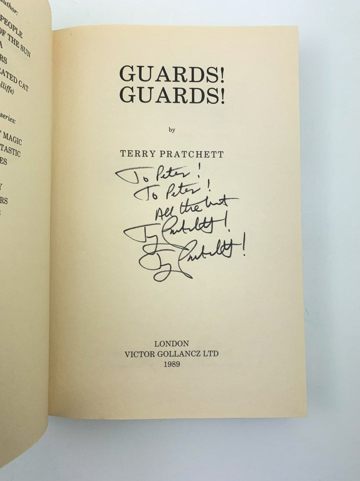 Pratchett, Terry - Guards ! Guards ! - SIGNED | image3