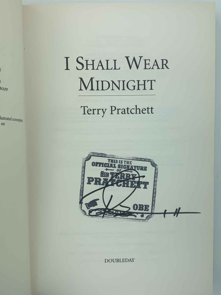 Pratchett, Terry - I Shall Wear Midnight - special fan's cover - SIGNED | image3