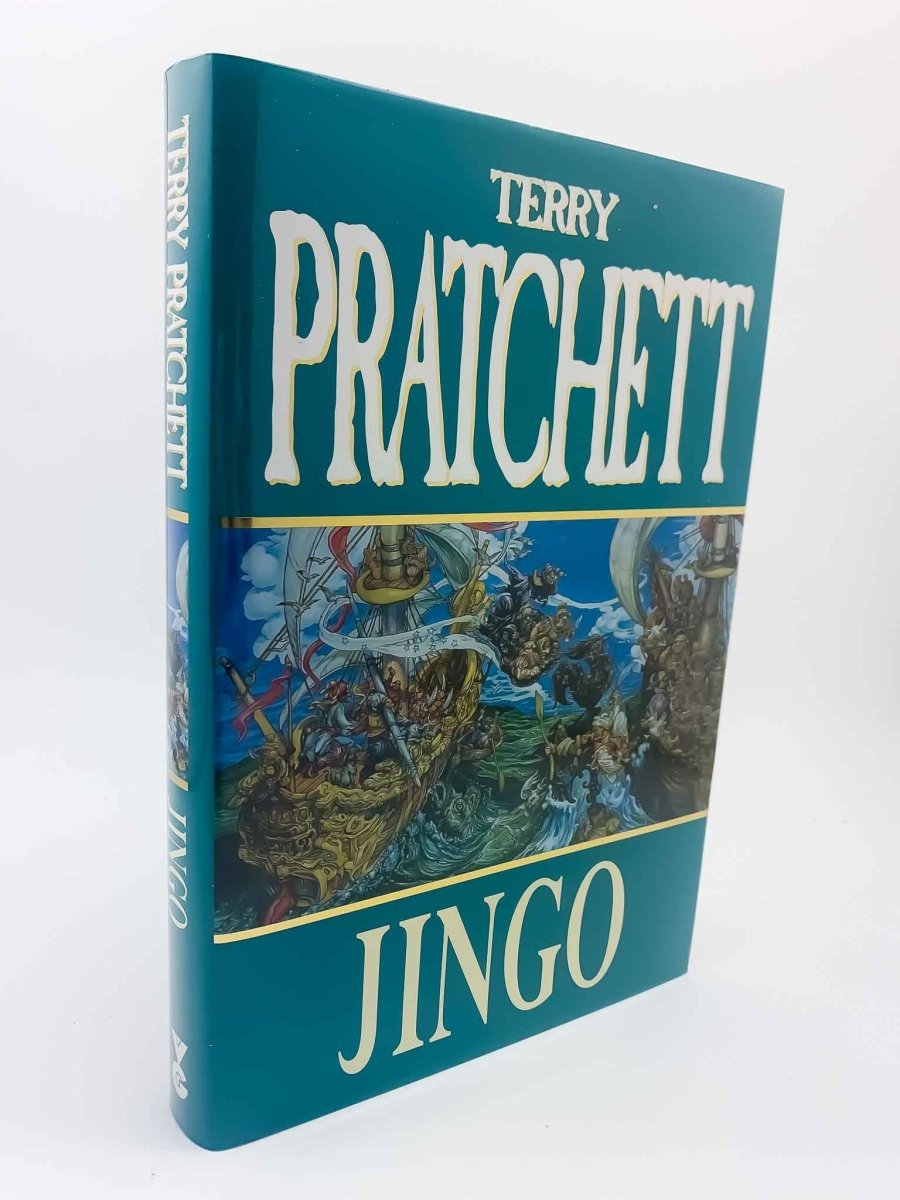 Terry Pratchett First Edition - SIGNED - - Jingo - Cheltenham Rare Books